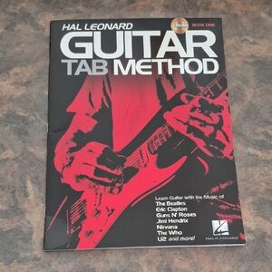 HAL LEONARD Book 1 Guitar Tab Method Softcover Book & Audio CD